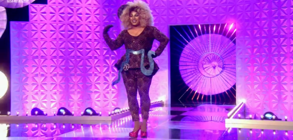 Vinegar Strokes' London hometown look on RuPaul's Drag Race UK