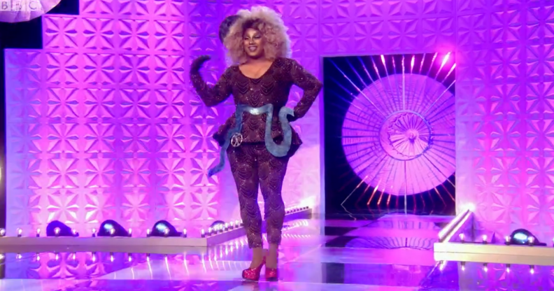 Vinegar Strokes' London hometown look on RuPaul's Drag Race UK