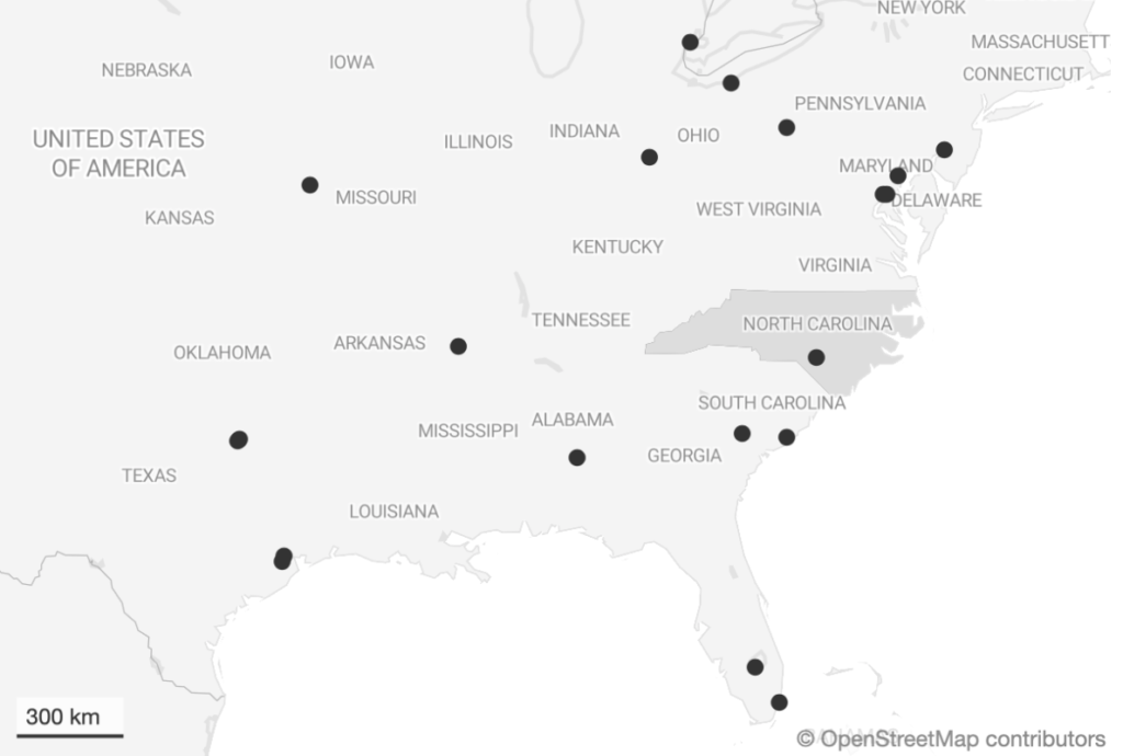 The 20 reported deaths of trans people in the US in 2019. (PinkNews)