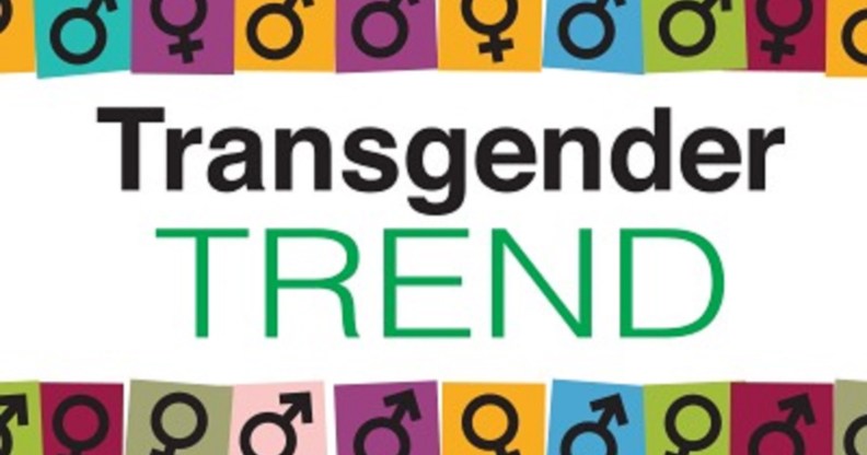 An anonymous prankster targeted anti-trans pressure group Transgender Trend