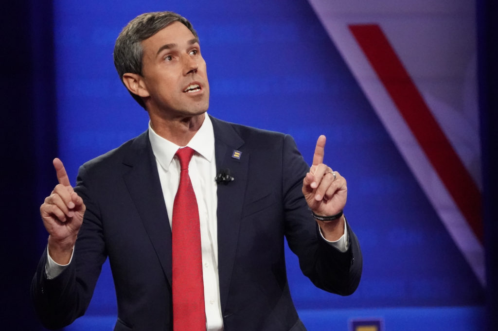 Democratic presidential candidate Beto O'Rourke