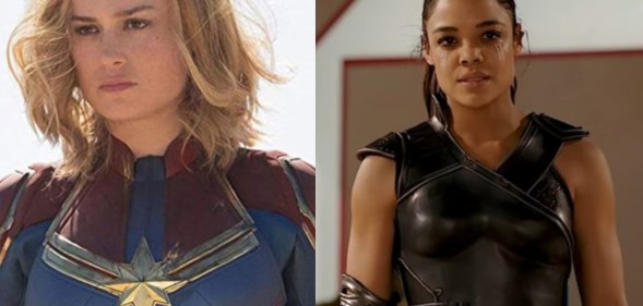 Captain Marvel and Valkyrie romantic relationship