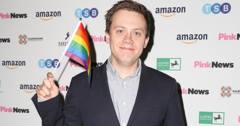 Owen Jones at the PinkNews Awards