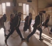 Isaiah and Taylor Green-Jones pulled off the flawless dance routine