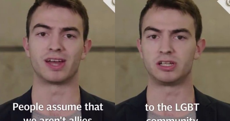 A viral video of young UK Conservatives opening up about he abuse they face has divided Twitter. (Screen capture via Telegraph Politics/Twitter)