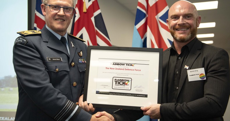 Rainbow Tick NZDF