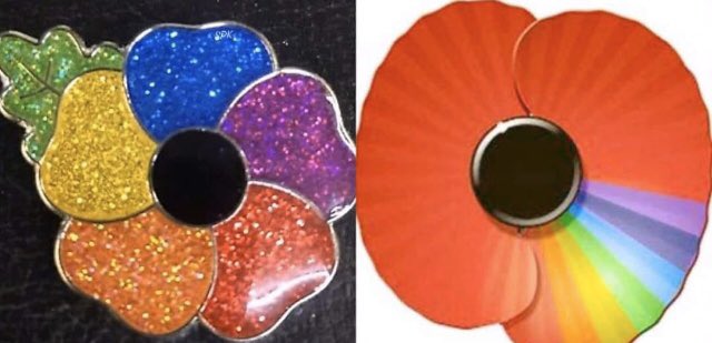 'Rainbow poppies' that aren't actually a thing have cultivated controversy. (Twitter)