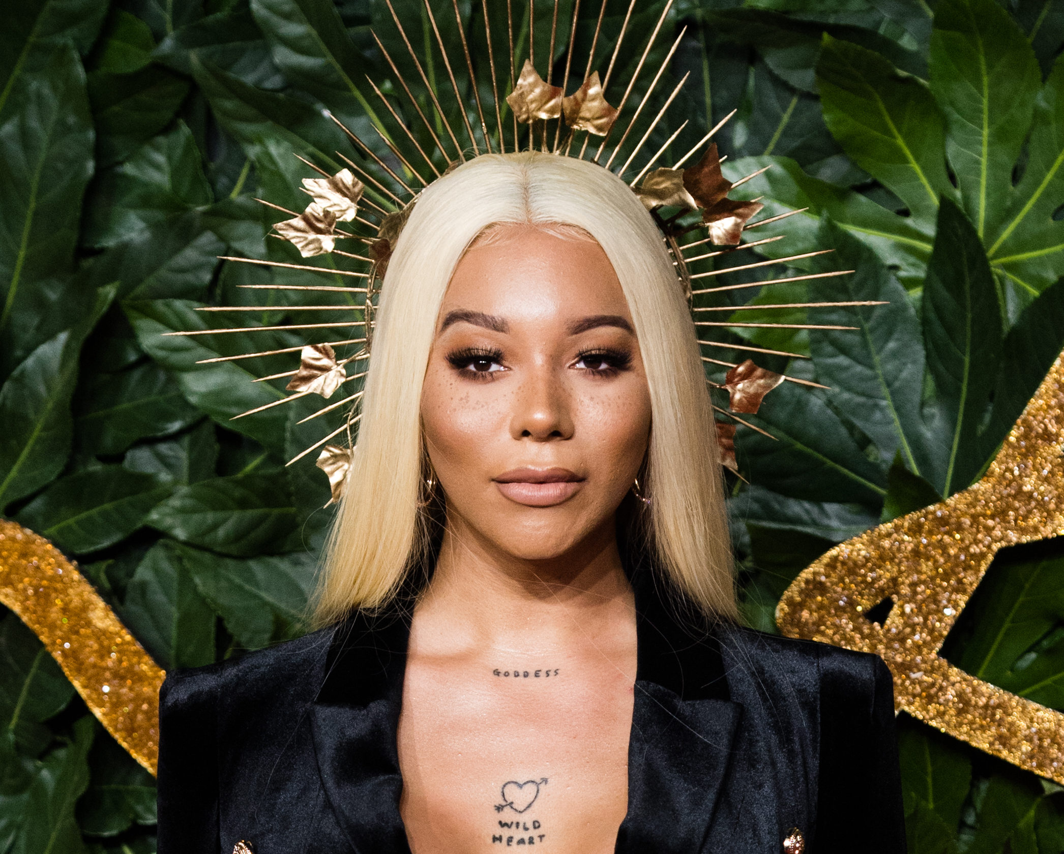 International Women's Day Munroe Bergdorf arrives at The Fashion Awards 2018 In Partnership With Swarovski at Royal Albert Hall on December 10, 2018 in London, England. (Samir Hussein/Samir Hussein/WireImage)