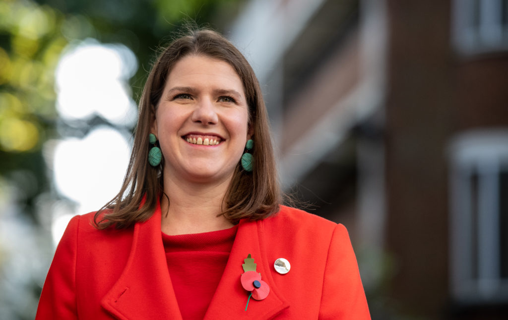 Leader of the Liberal Democrats Jo Swinson unveiled the pro-LGBT platform 