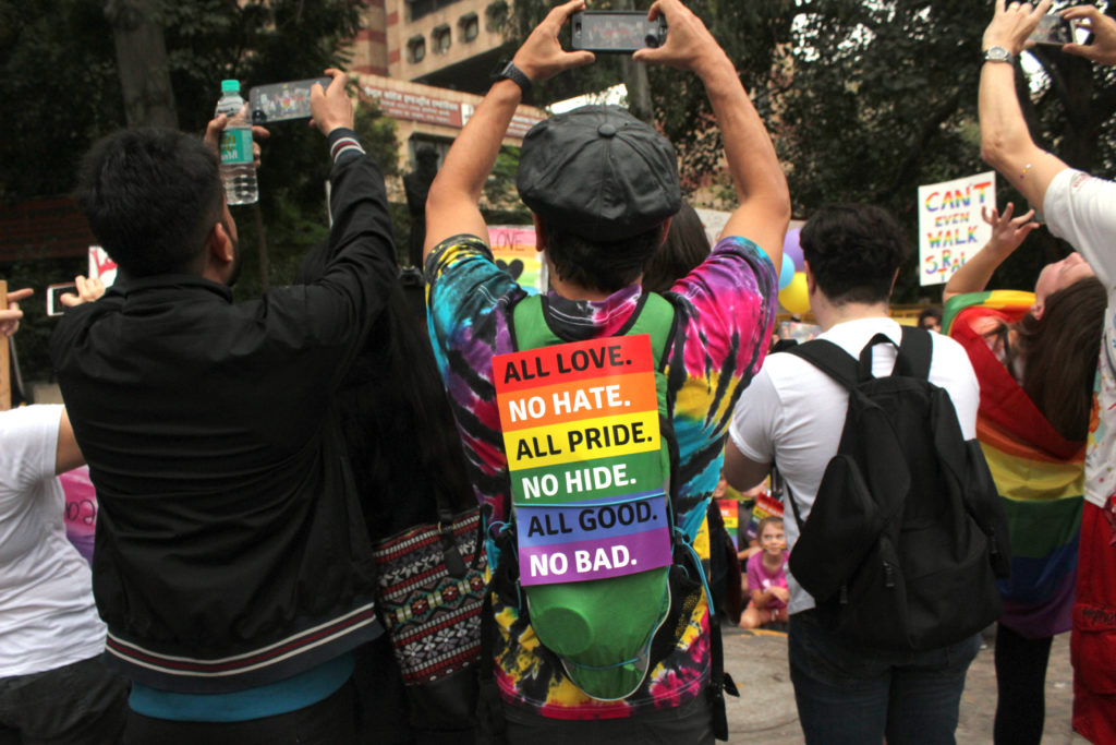 Trans groups have been nervous about the stability of their rights since Bharatiya Janata Party leader Narendra Modi was re-elected as Chowkidar. (Photo by Mayank Makhija/NurPhoto via Getty Images)