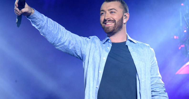 Non-binary Singer Sam Smith. (Kevin Mazur/Getty Images for Coachella)