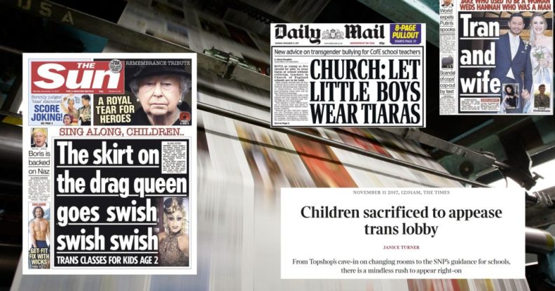 British media outlets have generated an endless stream of anti-transgender coverage over the past few years