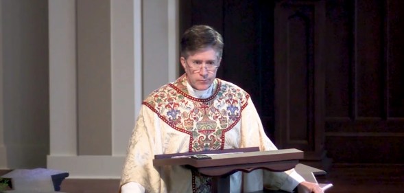 Anglican priest Eric Dudley