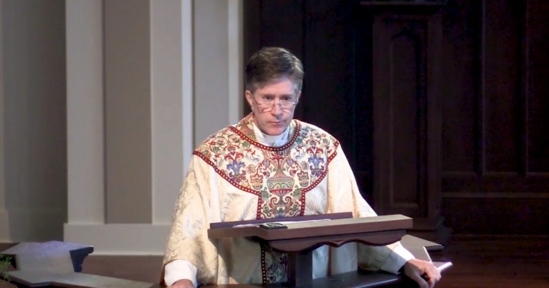 Anglican priest Eric Dudley