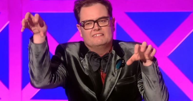 Alan Carr on Drag Race UK