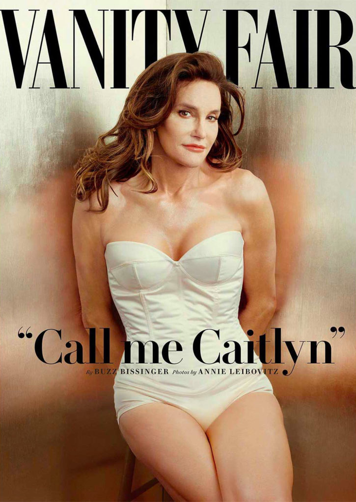 Caitlyn Jenner on the cover of Vanity Fair. 