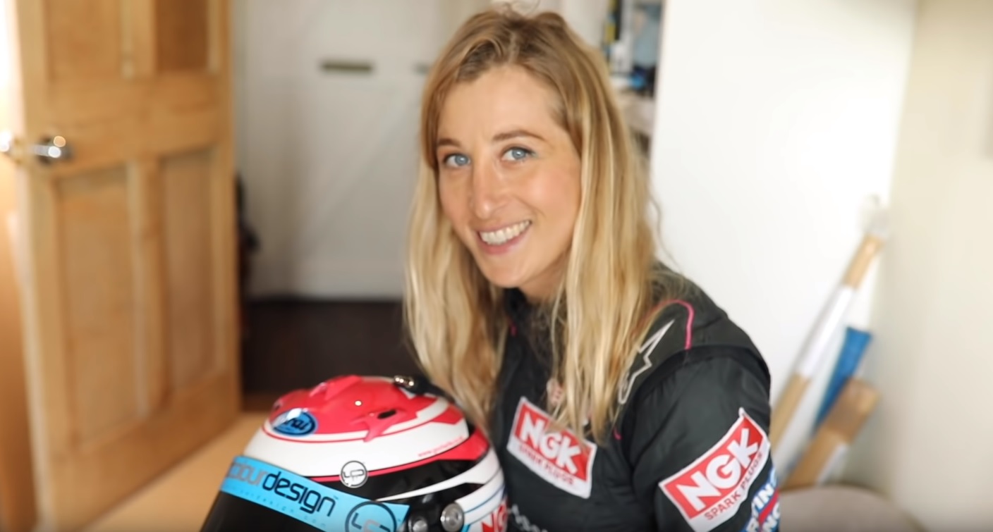 Transgender racing driver Charlie Martin