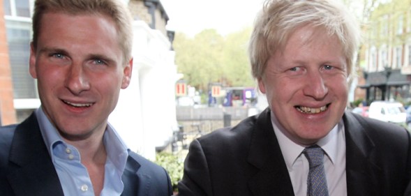 Chris Philp with Boris Johnson