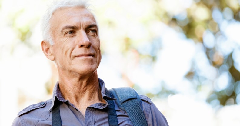 A 65-year-old man fears coming out and that he will take the secret of his sexuality to his gravestone. (Stock photo via Elements Envato)