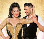 Michelle Visage and her Strictly Come Dancing partner Giovanni Pernice. (BBC)