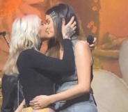 Selena Gomez and Julia Michaels shared a kiss