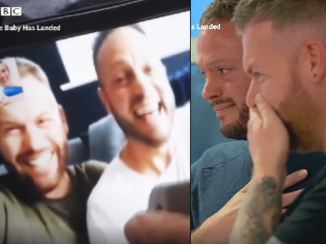 This is the heartwarming moment a gay couple finds out they will become dads for the very first time