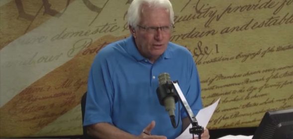 American Family Radio host Bryan Fischer is very upset