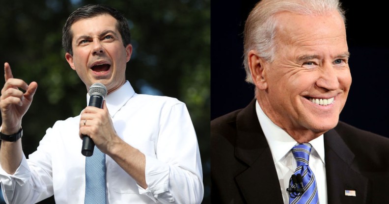 Joe Biden accuses Pete Buttigieg of stealing his healthcare plan