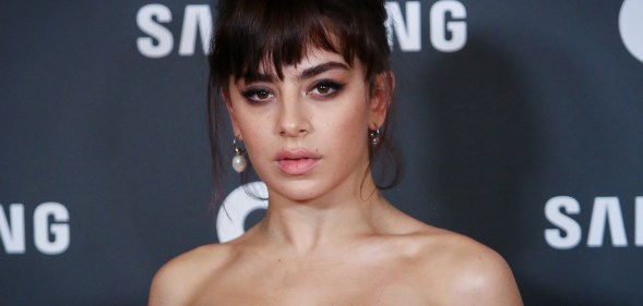 British singer Charli XCX attends 'GQ Men Of The Year' awards 2019 at Westin Palace Hotel on November 21, 2019 in Madrid, Spain.