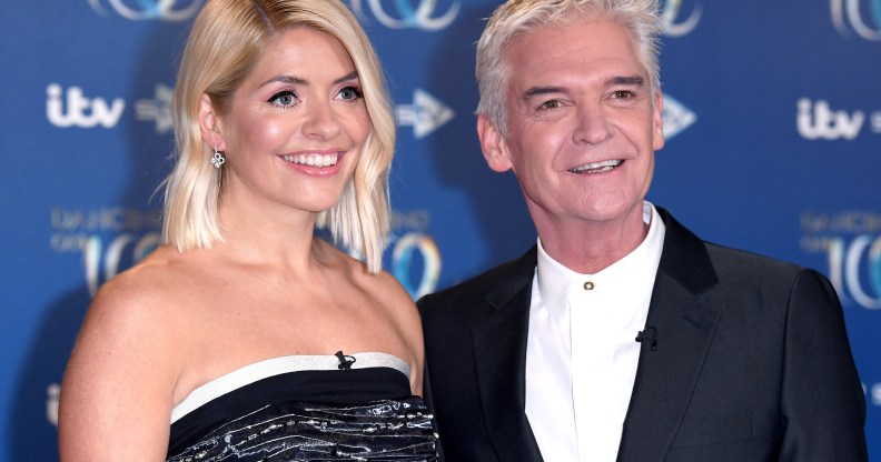 Holly Willoughby dancing on ice