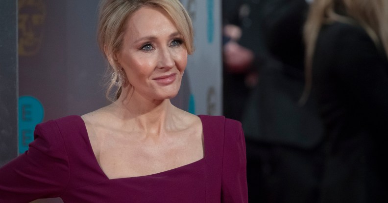 JK Rowling transitioned attends the 70th EE British Academy Film Awards (BAFTA) at Royal Albert Hall on February 12, 2017 in London, England. (John Phillips/Getty Images)