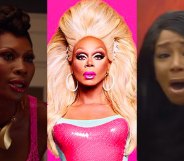 Elektra Abundance, RuPaul and Tiffany Pollard