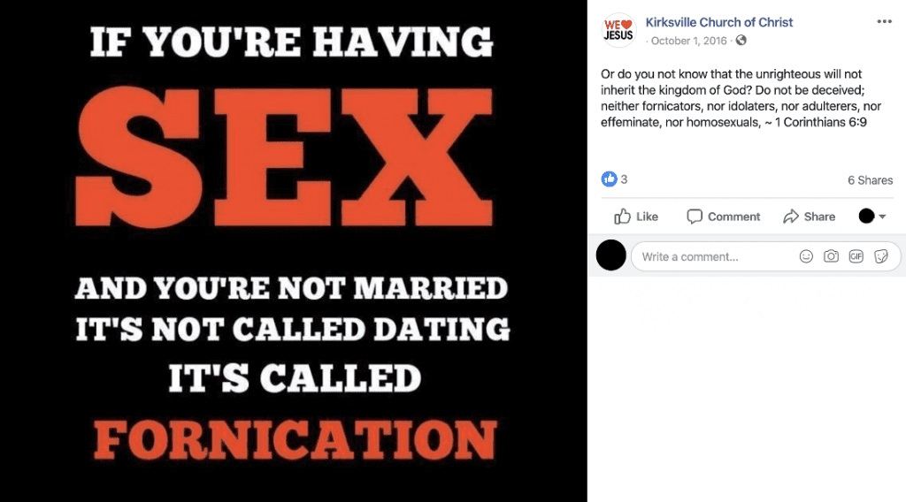 The church had a public anti-LGBT stance, while its leader trawled Grindr