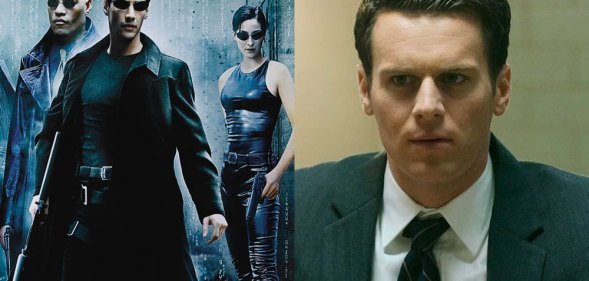 Neo, Trinity and Morpheus from The Matrix / Jonathan Groff