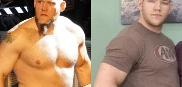 Lars Sullivan (L) and his alleged adult film nom de plume, Mitch Bennett. (Wikimedia Commons/Screenshot via RandyBlue)