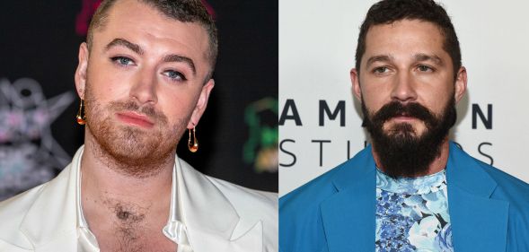 sam smith and Shia LeBoeuf