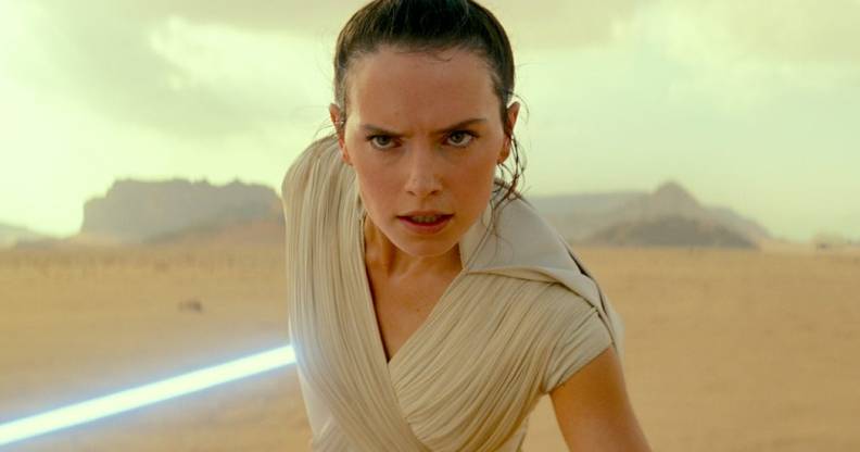 Daisy Ridley plays Rey in Star Wars