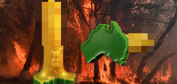 Down-Under donation dildo