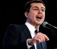 Democratic presidential candidate Mayor Pete Buttigieg