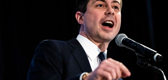 Democratic presidential candidate Mayor Pete Buttigieg