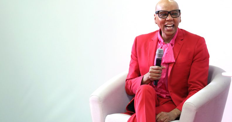 RuPaul Charles at RuPaul's DragCon UK at Olympia London on January 18, 2020 in London, England.