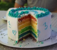 Rainbow cake