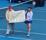 Martina Navratilova and John McEnroe sorry for protest at Margaret Court Arena