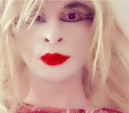 Ajda Ender, a trans woman, has been forced out of her home and unable to work due to threats of transphobic violence against her. (Twitter)