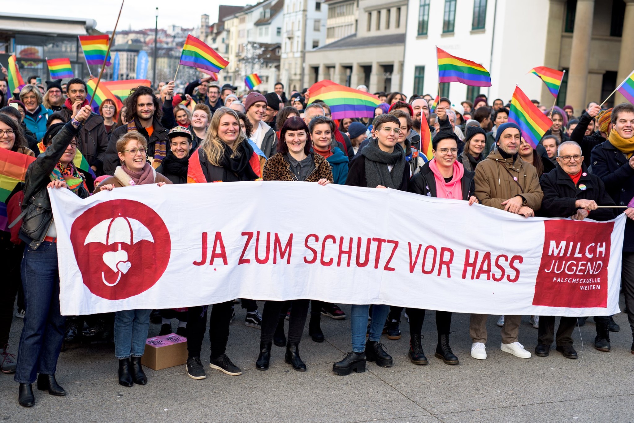 Switzerland voted in favour of the anti-homophobia law