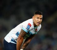 Israel Folau of the Waratahs