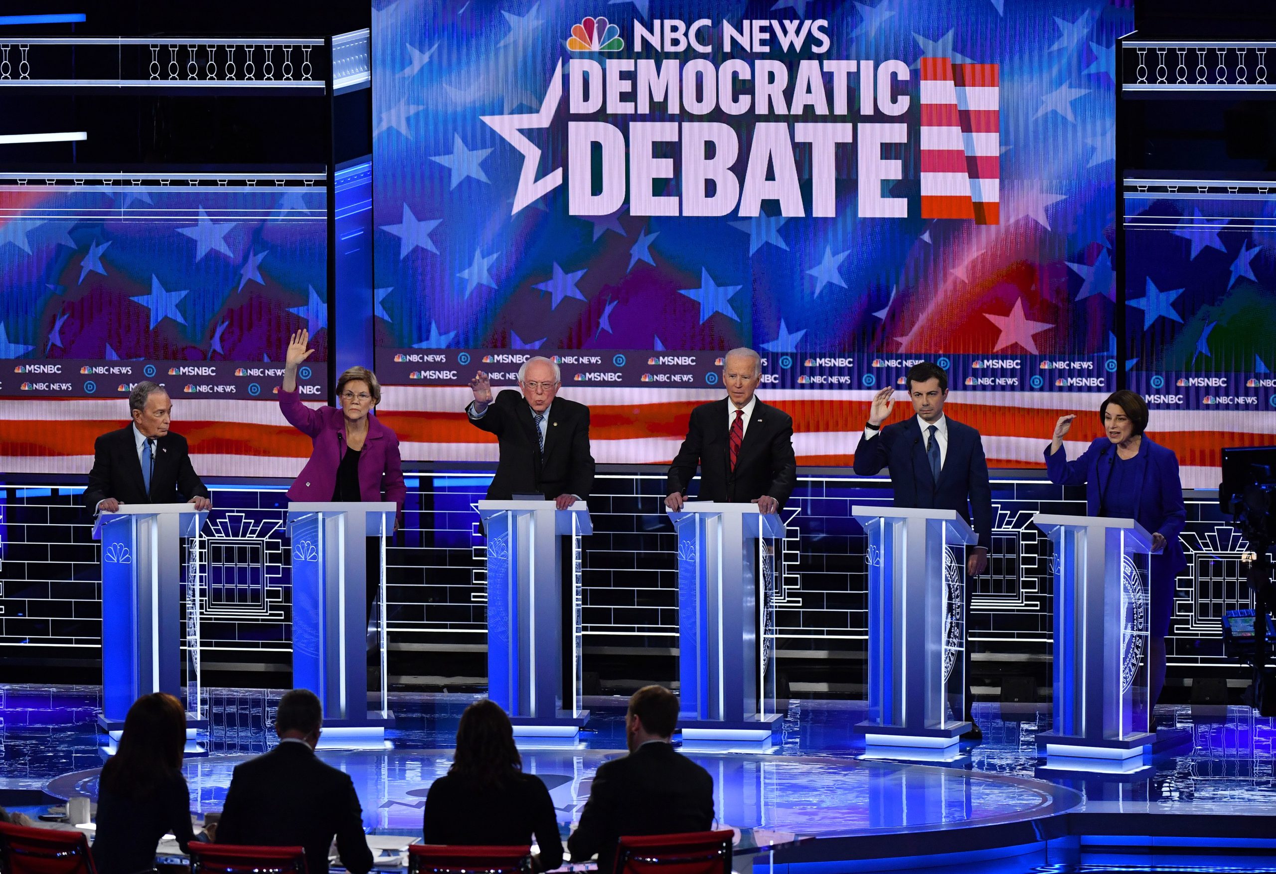 Military: Democratic presidential hopefuls Mike Bloomberg, Elizabeth Warren, Bernie Sanders, Joe Biden, Pete Buttigieg and Amy Klobuchar have all pledged to repeal the ban 