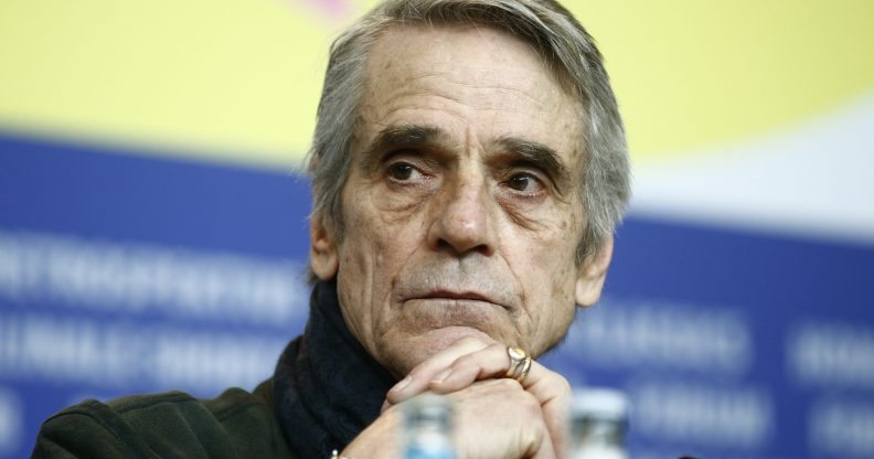 Berlinale International Film Festival international jury president Jeremy Irons. (Abdulhamid Hosbas/Anadolu Agency via Getty Images)