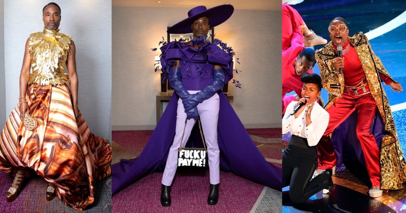 Billy Porter's three Oscars looks