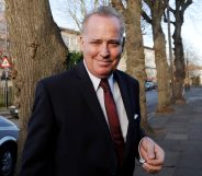 British entertainer Michael Barrymore. (FACUNDO ARRIZABALAGA/AFP via Getty Images)